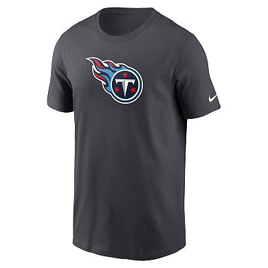 Men's Nike Charcoal Tennessee Titans Primary Logo T-Shirt