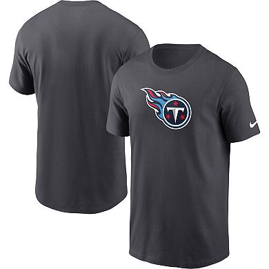 Men's Nike Charcoal Tennessee Titans Primary Logo T-Shirt