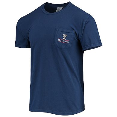 Men's Navy Texas Tech Red Raiders Campus Americana T-Shirt