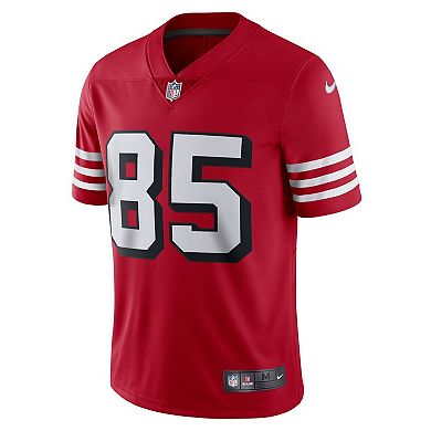 Men's Nike George Kittle Red San Francisco 49ers Alternate Vapor Limited Player Jersey