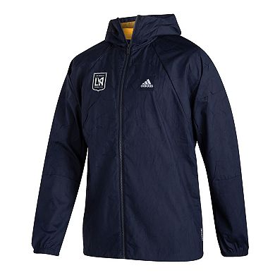 Men's adidas Navy LAFC Primeblue Full-Zip Jacket