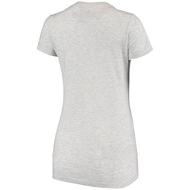 Women's Original Retro Brand Gray Arkansas Razorbacks Tri-Blend T-Shirt