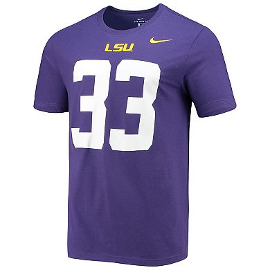 Men's Nike Jamal Adams Purple LSU Tigers Alumni Name & Number T-Shirt