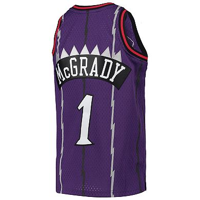 Youth Mitchell & Ness Tracy McGrady Purple Toronto Raptors 1998-99 Hardwood Classics Swingman Throwback Jersey