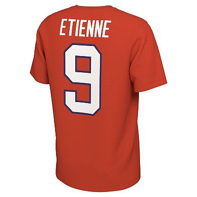Men's Nike Travis Etienne Orange Clemson Tigers Alumni Name & Number T-Shirt