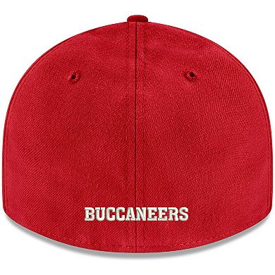 Men's New Era Red Tampa Bay Buccaneers Omaha Throwback Low Profile 59FIFTY Fitted Hat