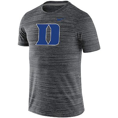 Men's Nike Black Duke Blue Devils Team Logo Velocity Legend Performance T-Shirt