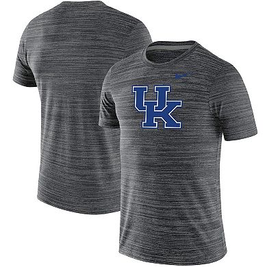 Men's Nike Black Kentucky Wildcats Team Logo Velocity Legend Performance T-Shirt