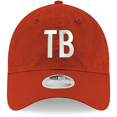 Women's New Era Red Tampa Bay Buccaneers Hometown 9TWENTY Adjustable Hat