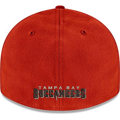 Men's New Era Red Tampa Bay Buccaneers Omaha Low Profile 59FIFTY Fitted Team Hat