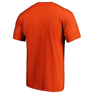 Men's Fanatics Branded Orange Denver Broncos Victory Arch T-Shirt