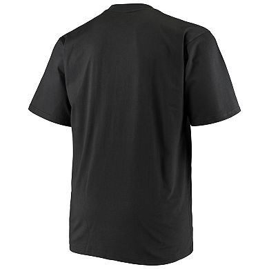 Men's Fanatics Branded Black Jacksonville Jaguars Big & Tall Color Pop T-Shirt