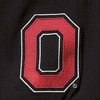 Men's Columbia Black Ohio State Buckeyes Tamiami Omni-Shade Button-Down Shirt