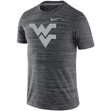 Men's Nike Black West Virginia Mountaineers Team Logo Velocity Legend Performance T-Shirt