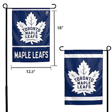 WinCraft Toronto Maple Leafs 12" x 18" Double-Sided Garden Flag