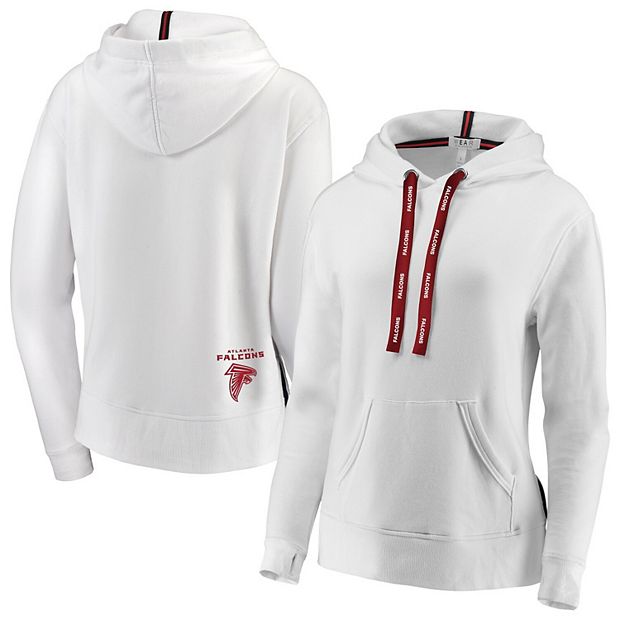 Women's WEAR by Erin Andrews White Kansas City Chiefs Oversized Pullover  Sweatshirt