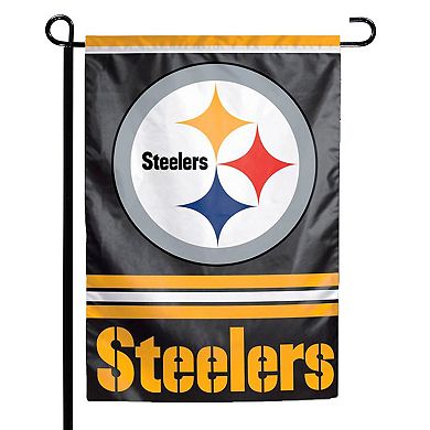WinCraft Pittsburgh Steelers 12" x 18" Double-Sided Garden Flag