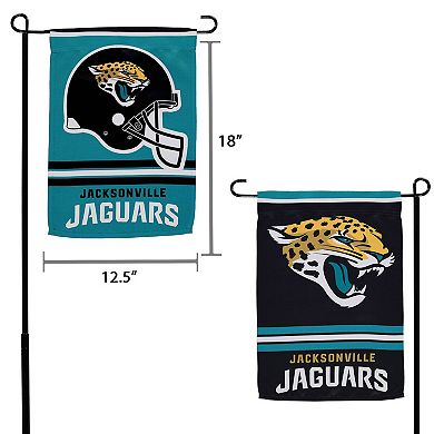 WinCraft Jacksonville Jaguars 12" x 18" Double-Sided Garden Flag