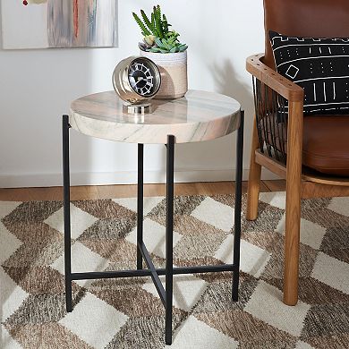 Safavieh Azula Marble End Table