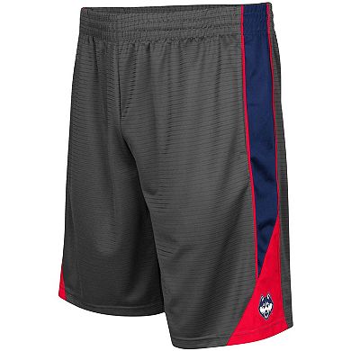 Men's Colosseum Charcoal UConn Huskies Turnover Shorts