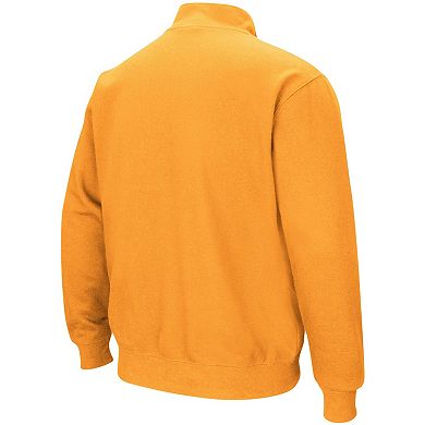 Men's Colosseum Tennessee Orange Tennessee Volunteers Big & Tall Tortugas Quarter-Zip Jacket