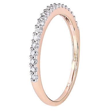 Stella Grace 10k Rose Gold 1/5 Carat T.W. Diamond Anniversary Ring