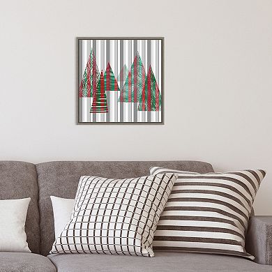 Amanti Art Oh Christmas Tree II Framed Canvas Wall Art