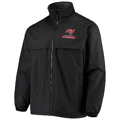 Men's Dunbrooke Black Tampa Bay Buccaneers Triumph Fleece Full-Zip Jacket