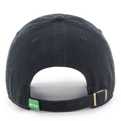 Men's '47 Black New York Jets Clean Up Legacy Adjustable Hat