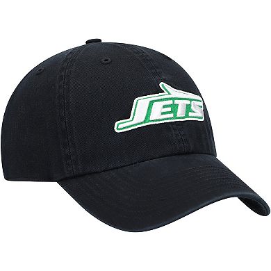 Men's '47 Black New York Jets Clean Up Legacy Adjustable Hat