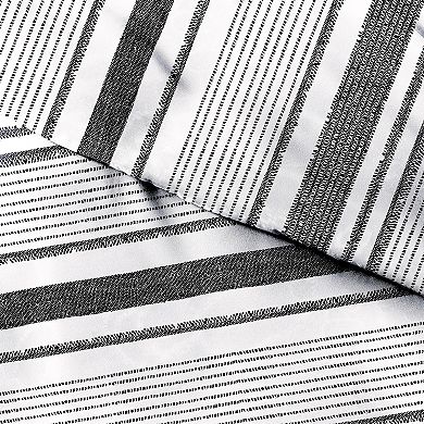 Home Collection Premium Ultra Soft Vintage Stripe Pattern Duvet Cover Set