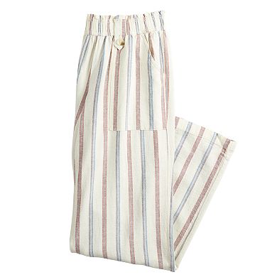 Juniors' SO® Wide Leg Linen Pants