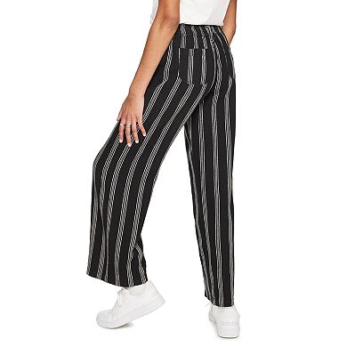 Juniors' SO?? Wide Leg Linen Pants