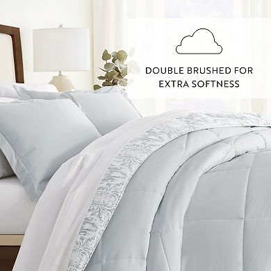 Home Collection Premium Down-Alternative English Countryside Reversible Comforter Set