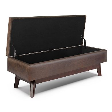 Simpli Home Owen Rectangular Storage Ottoman