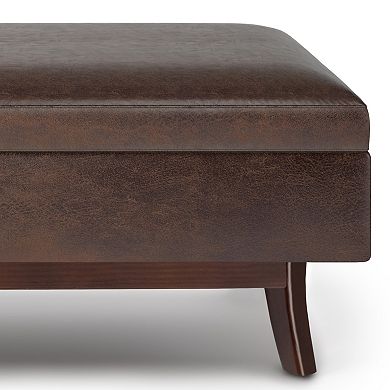 Simpli Home Owen Rectangular Storage Ottoman