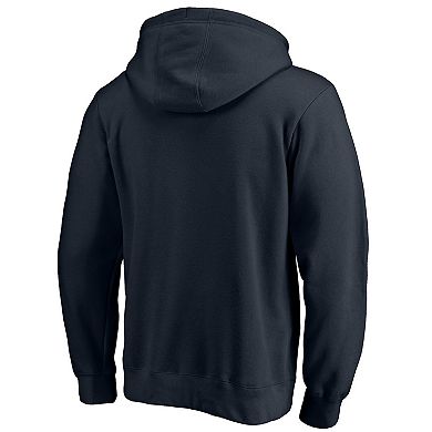 Men's Fanatics Branded Navy Chicago Bears Victory Arch Team Pullover Hoodie