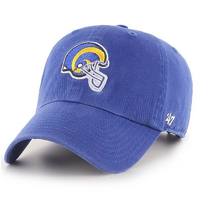Men's '47 Royal Los Angeles Rams Clean Up Legacy Adjustable Hat