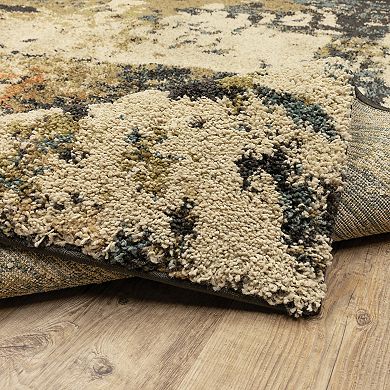 StyleHaven Karmen Distressed Abstract Area Rug