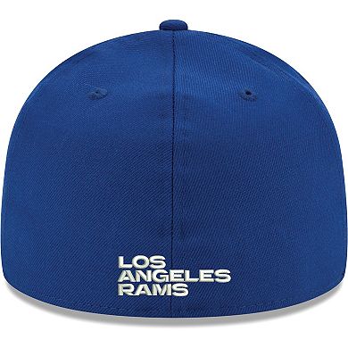 Men's New Era Royal Los Angeles Rams Omaha Ram Head 59FIFTY Fitted Hat