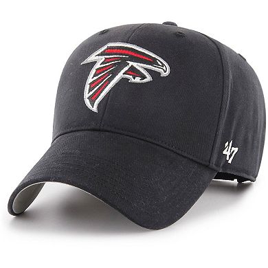 Youth '47 Black Atlanta Falcons Basic MVP Adjustable Hat