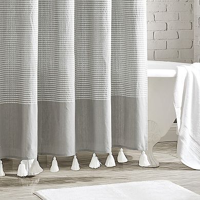 Peri Panama Stripe Shower Curtain