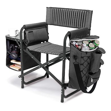 Picnic Time Miami Marlins Fusion Backpack Chair with Cooler