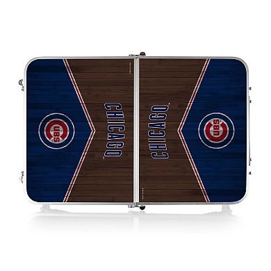 Picnic Time Chicago Cubs Mini Folding Table