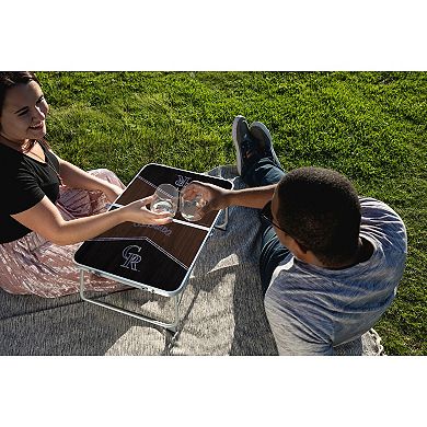 Picnic Time Colorado Rockies Mini Folding Table