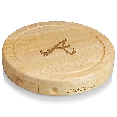 Picnic Time Atlanta Braves Brie Cheese Cutting Board & Tools Set