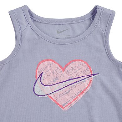 Baby Girl Nike Tank Top & Biker Shorts Set