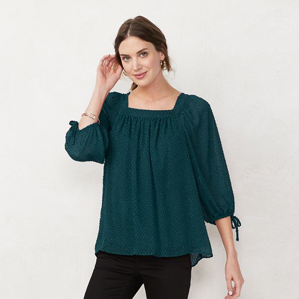 Lauren conrad peasant store top