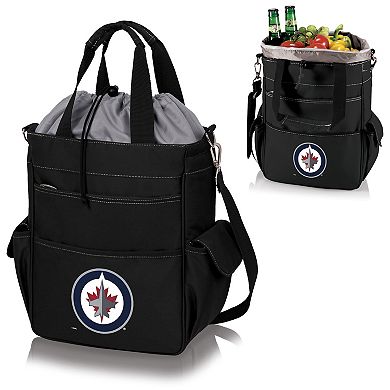 Picnic Time Winnipeg Jets Activo Cooler Tote Bag