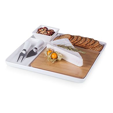 Picnic Time Los Angeles Chargers Peninsula Cutting Board & Serving Tray